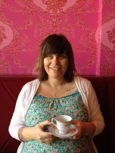 my lovely lady at @ The Sugar Deli